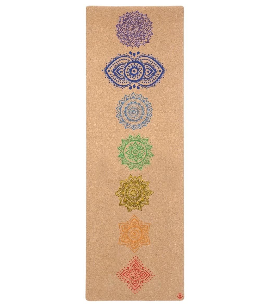 Chakra Pro Cork Yoga Mat 72" 3mm
