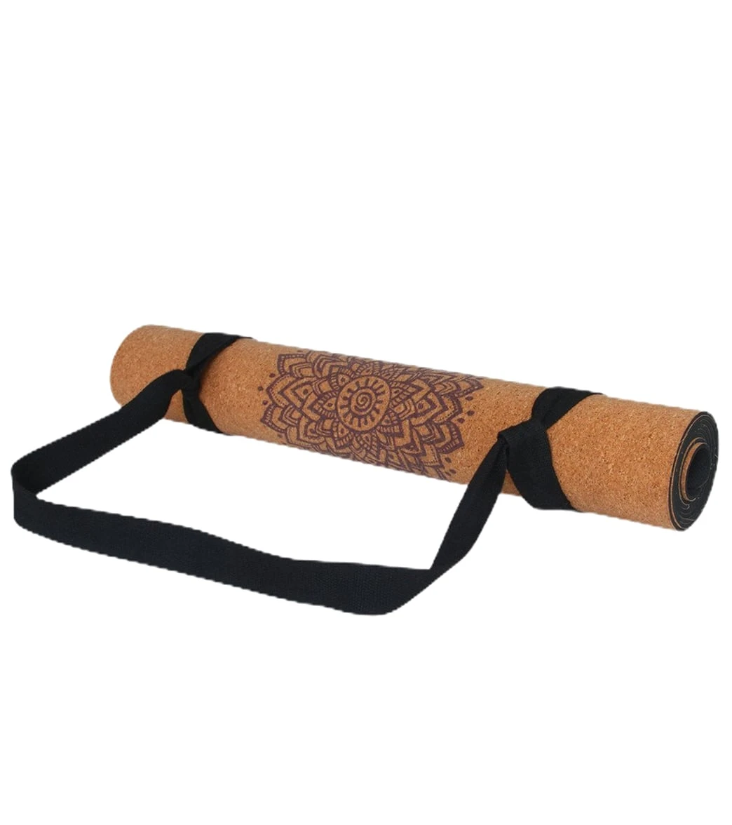 Chakra Pro Cork Yoga Mat 72" 3mm - Image 3