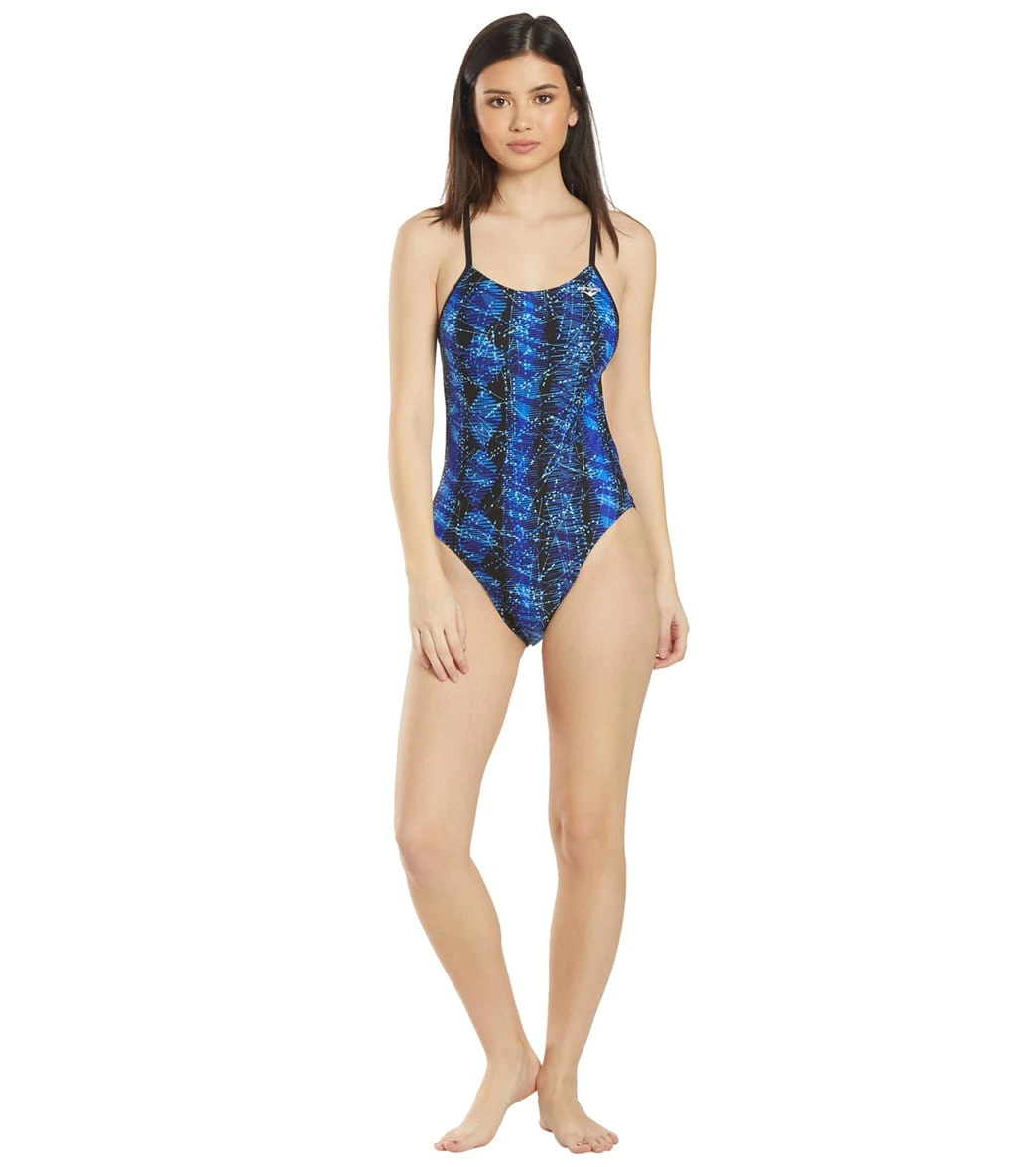 Women's Edge Swan Back One Piece Swimsuit - Image 4