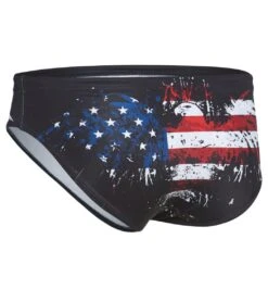 TURBO Men's Eagle Flag Water Polo Brief