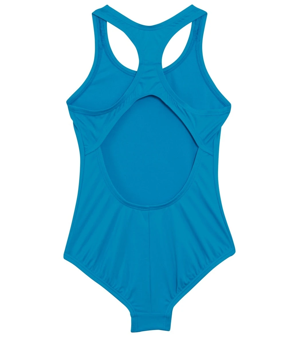 Nike Girls' Racerback One Piece Swimsuit (Big Kid) - Image 2
