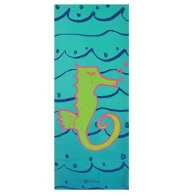 Gaiam Kids Seahorse Yoga Mat 60" 4mm Thick