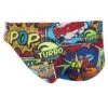 TURBO Men's Comic Boom Water Polo Brief