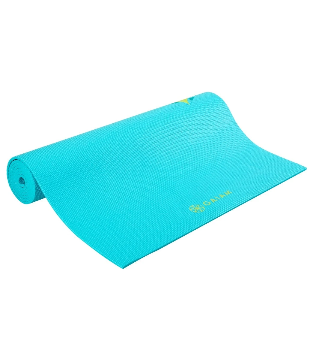Gaiam Capri Printed Yoga Mat 68" 6mm Extra Thick - Image 2