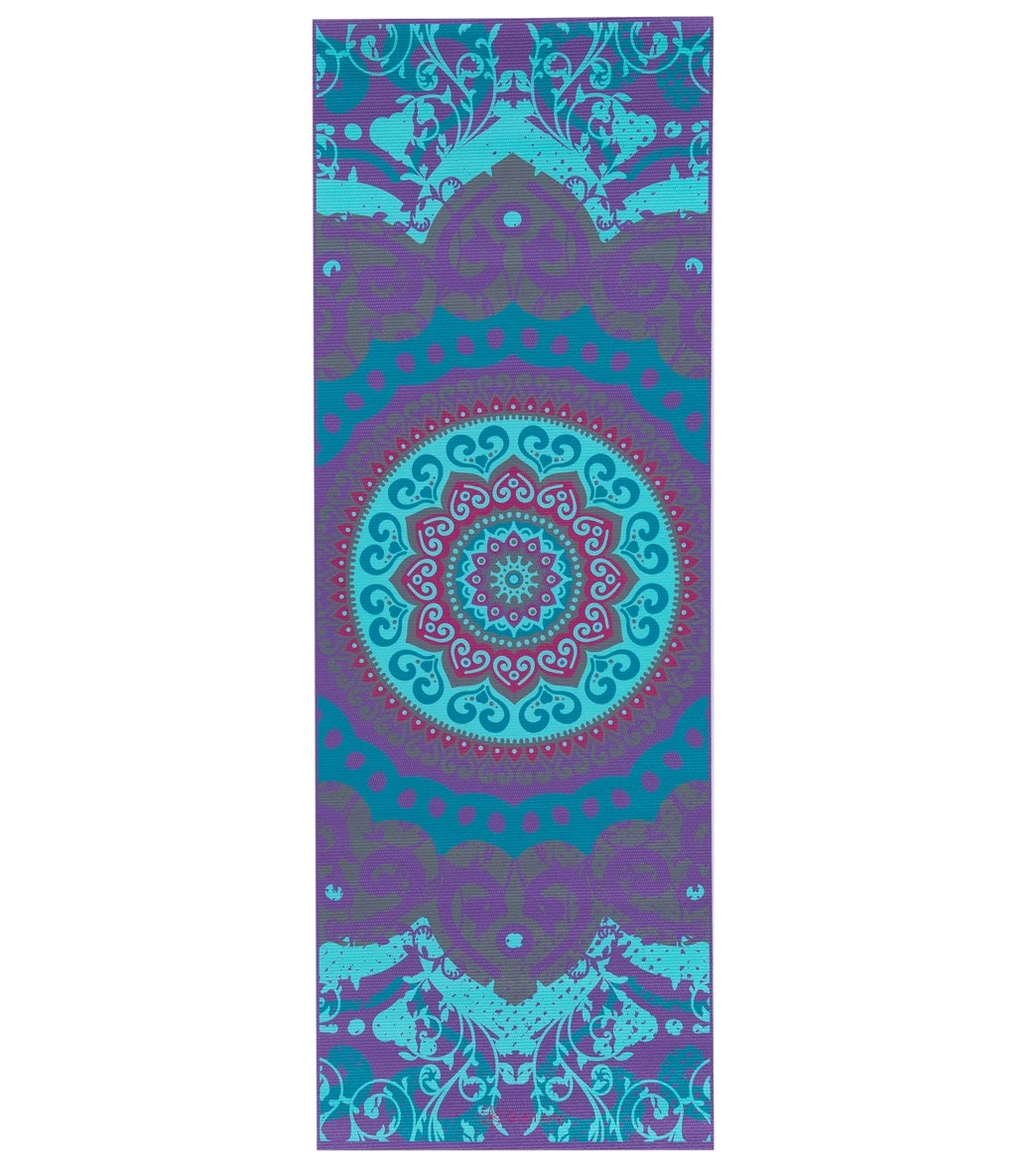 Gaiam Moroccan Garden Printed Yoga Mat 68" 4mm
