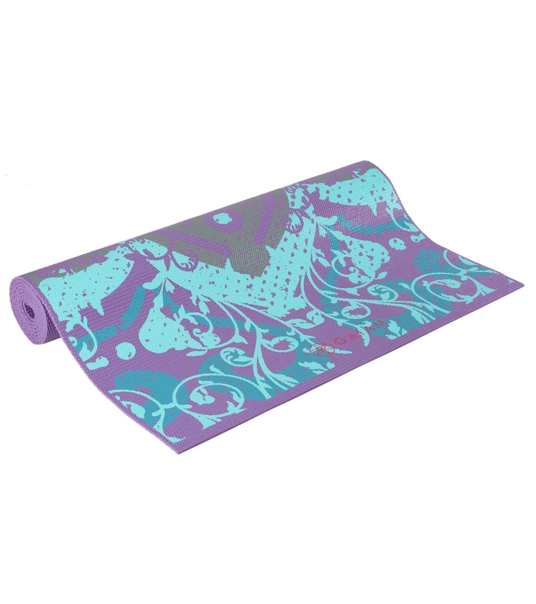 Gaiam Moroccan Garden Printed Yoga Mat 68" 4mm - Image 2