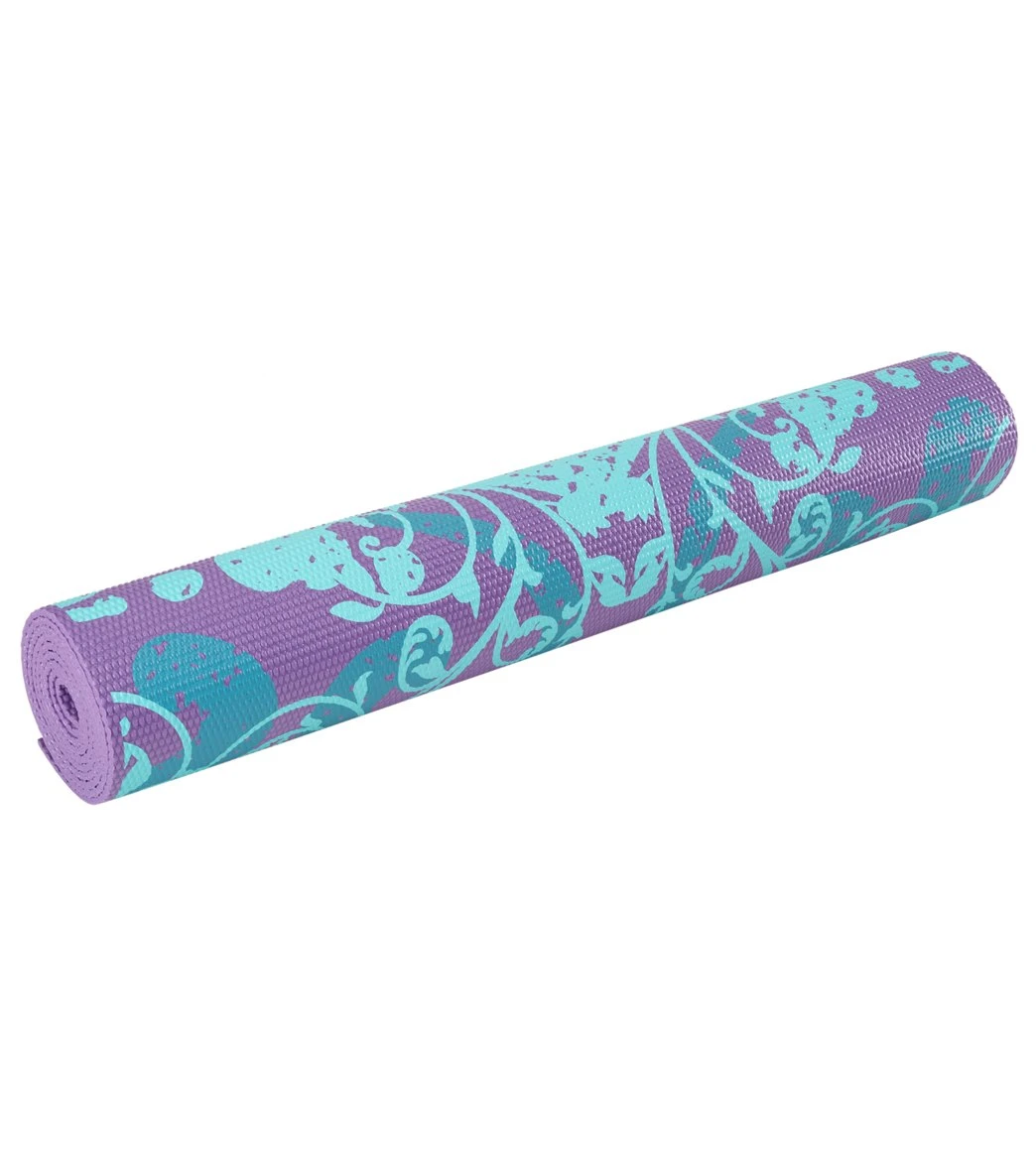 Gaiam Moroccan Garden Printed Yoga Mat 68" 4mm - Image 4
