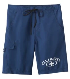 Men's Lifeguard Cargo Trunk Swimsuit