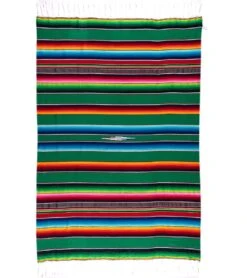 Large Mexican Serape Blanket