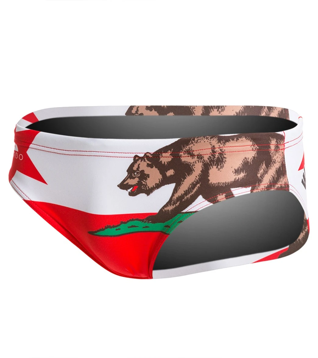 TURBO Men's West Coast Water Polo Brief - Image 2