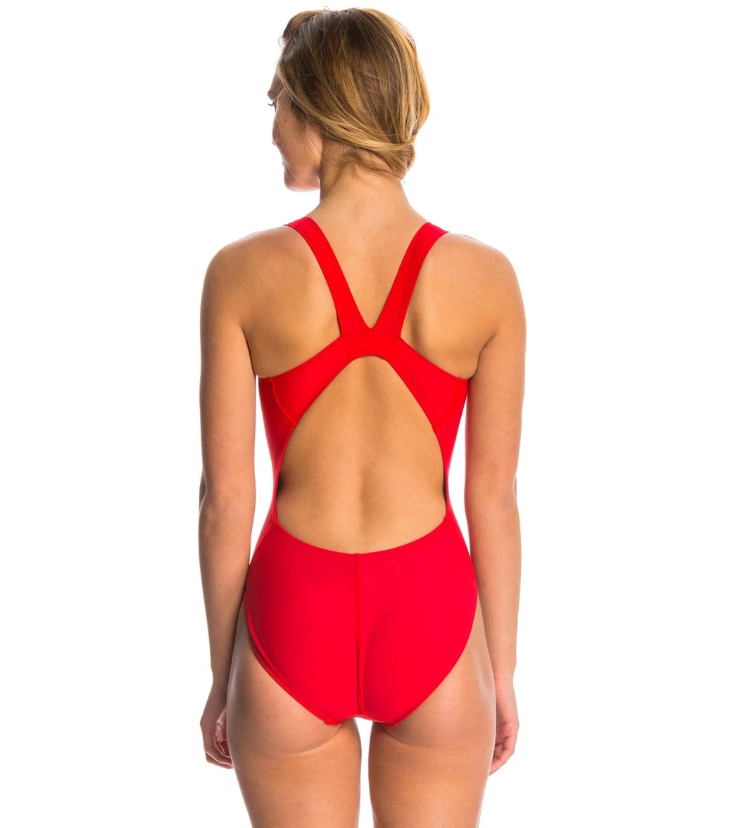 Lifeguard Female Solid HP Back One Piece Swimsuit - Image 3