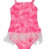 Seafolly Girls' Neon Pop Ballerina Tutu One Piece (6-24mos)