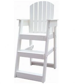 Spectrum Mendota 36" Recycled Plastic Guard Chair