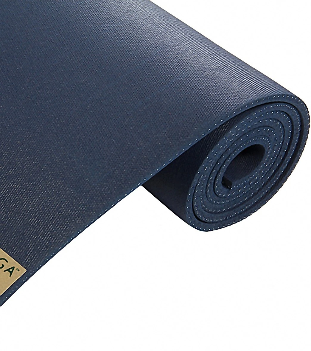 Long Natural Rubber Yoga Mat 74" 8mm - Image 2