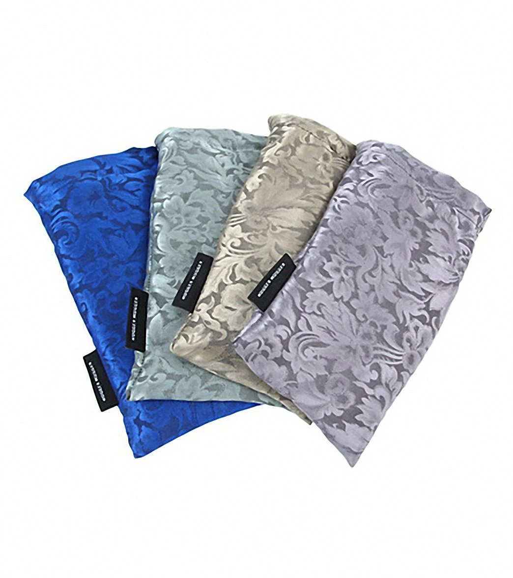 Silk Yoga Eye Pillow - Flax - Image 3