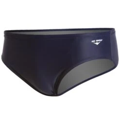 Solid Racer Lycra Brief Swimsuit