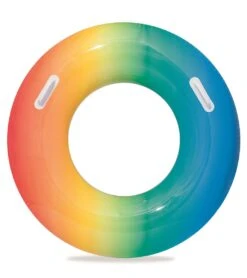 Rainbow Swim 36" Tube With Handles