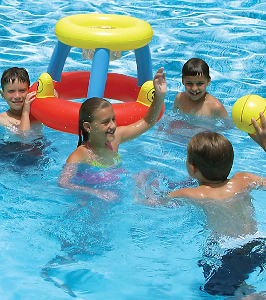 Water Basketball With Ring Toss Game - Image 2
