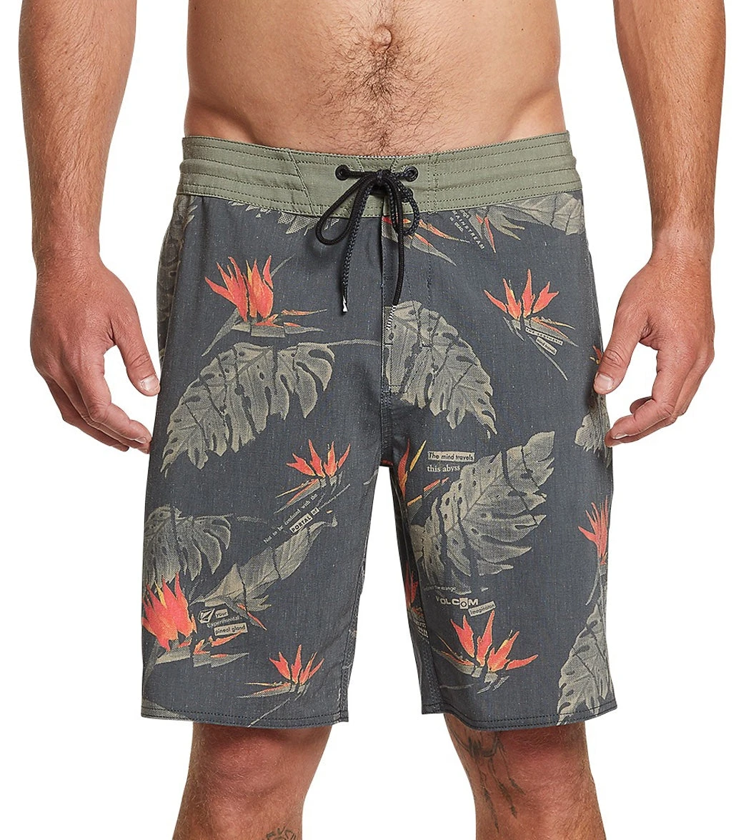 Volcom Men's 19" Floral Erupter Stoney Boardshort