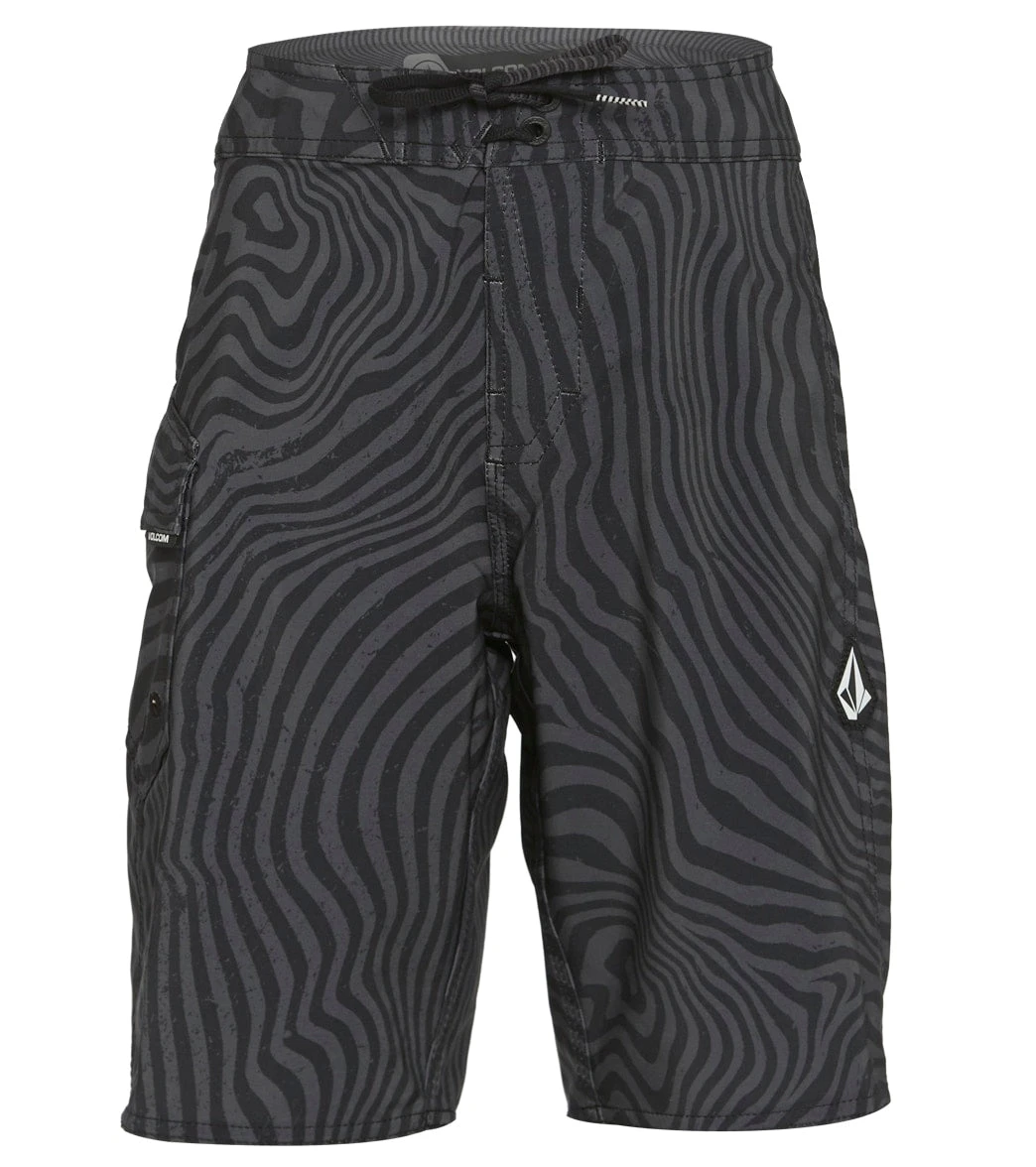 Volcom Boys' 17" Filbert Stripe Mod Boardshort (Big Kid)
