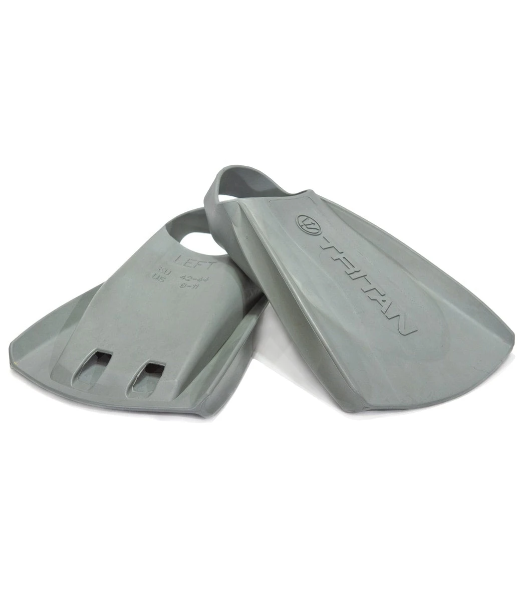 Tritan Rubber Floating Training Swim Fins - Image 2