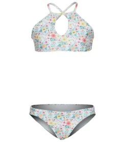 Splendid Girls' Spellbound High Neck Bikini Set (Big Kid)