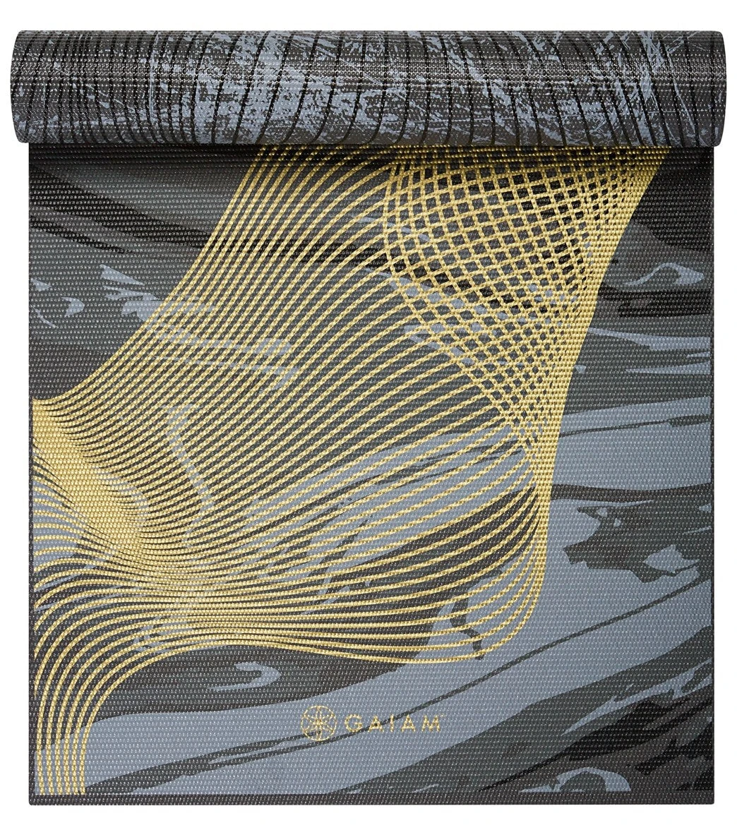 Gaiam Metallic Yoga Mat 6mm - Image 2