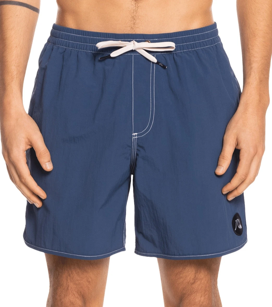 Quiksilver Men's Scallop Volley 17" Swim Trunk