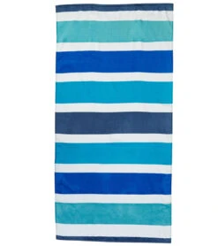 Dohler Sea Tone Stripes Beach Towel 30”X 60”