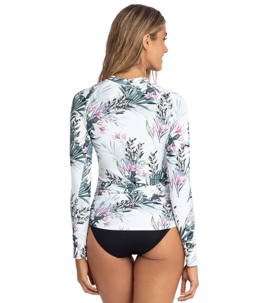 Women's Sofia Long Sleeve Gathered Rash Guard - Image 2