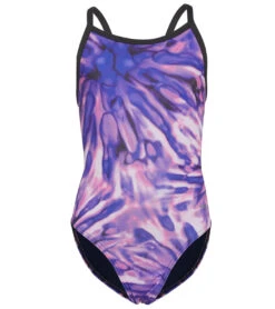 HydroLast Spacey Thin Strap One Piece Swimsuit Youth (22-28)