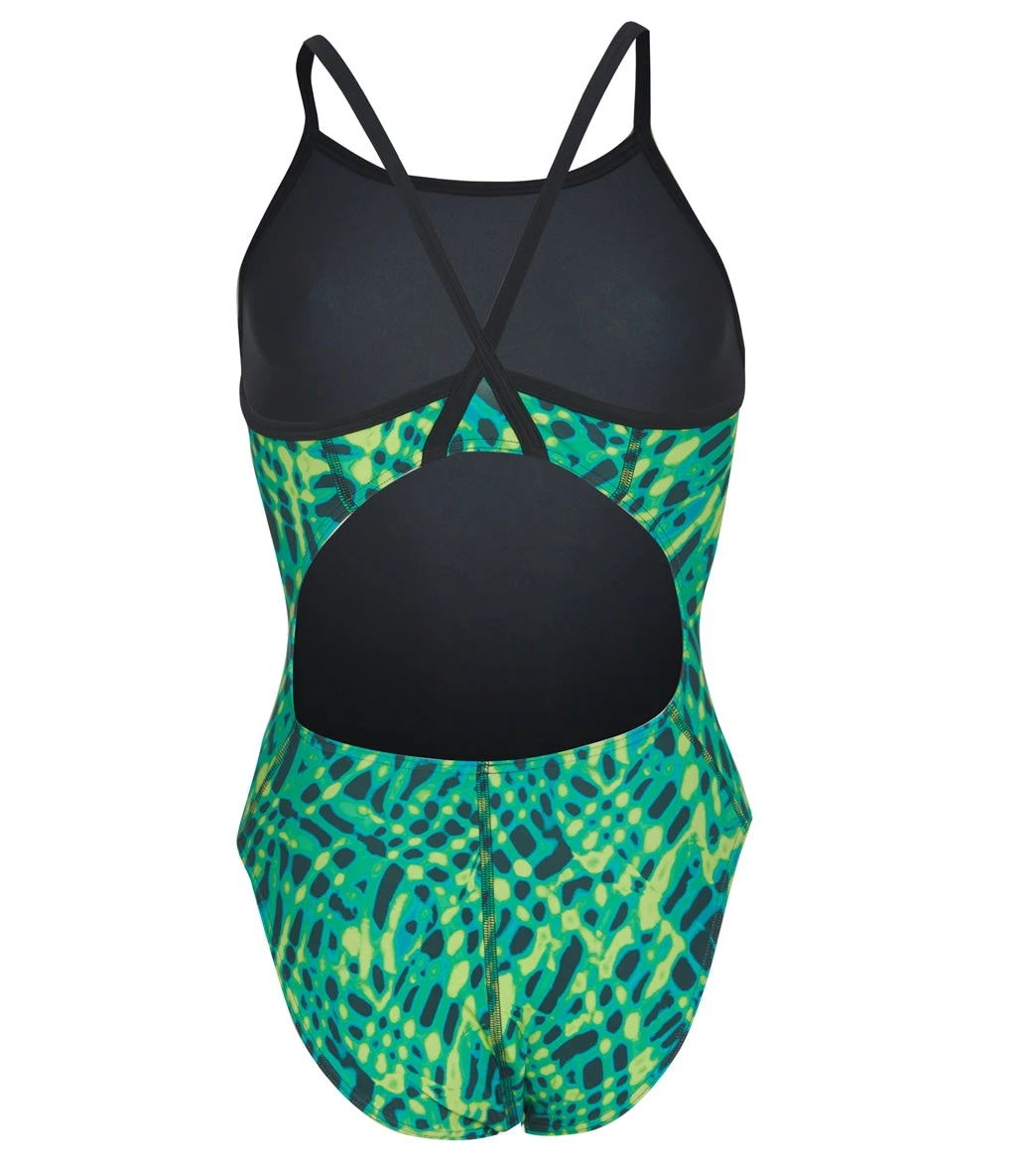 Serene Thin Strap One Piece Swimsuit Youth (22-28) - Image 2