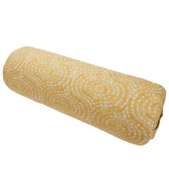 Round Printed Yoga Bolster