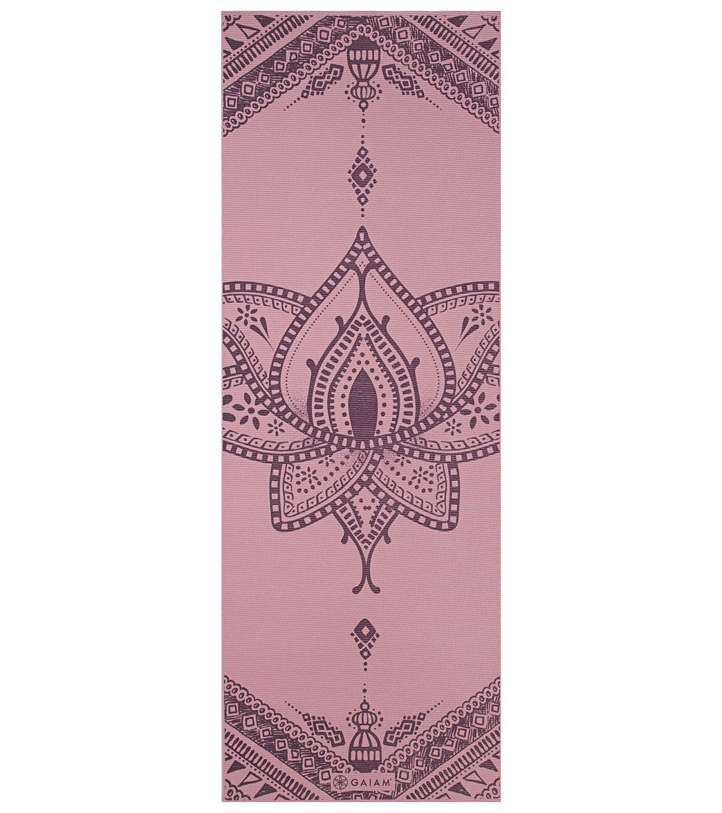 Gaiam 6mm Yoga Mat Reversible