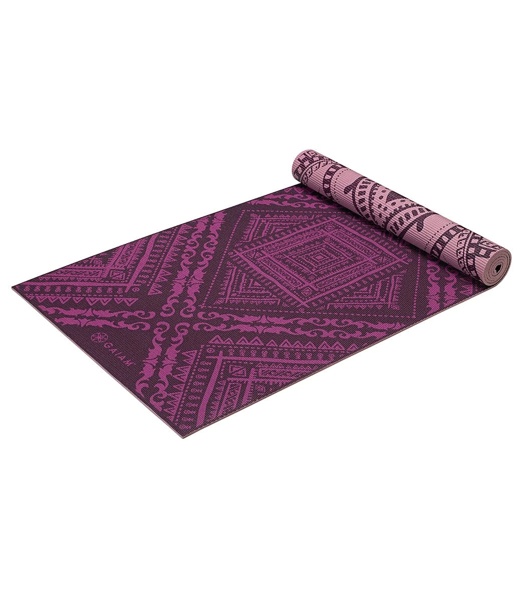 Gaiam 6mm Yoga Mat Reversible - Image 6