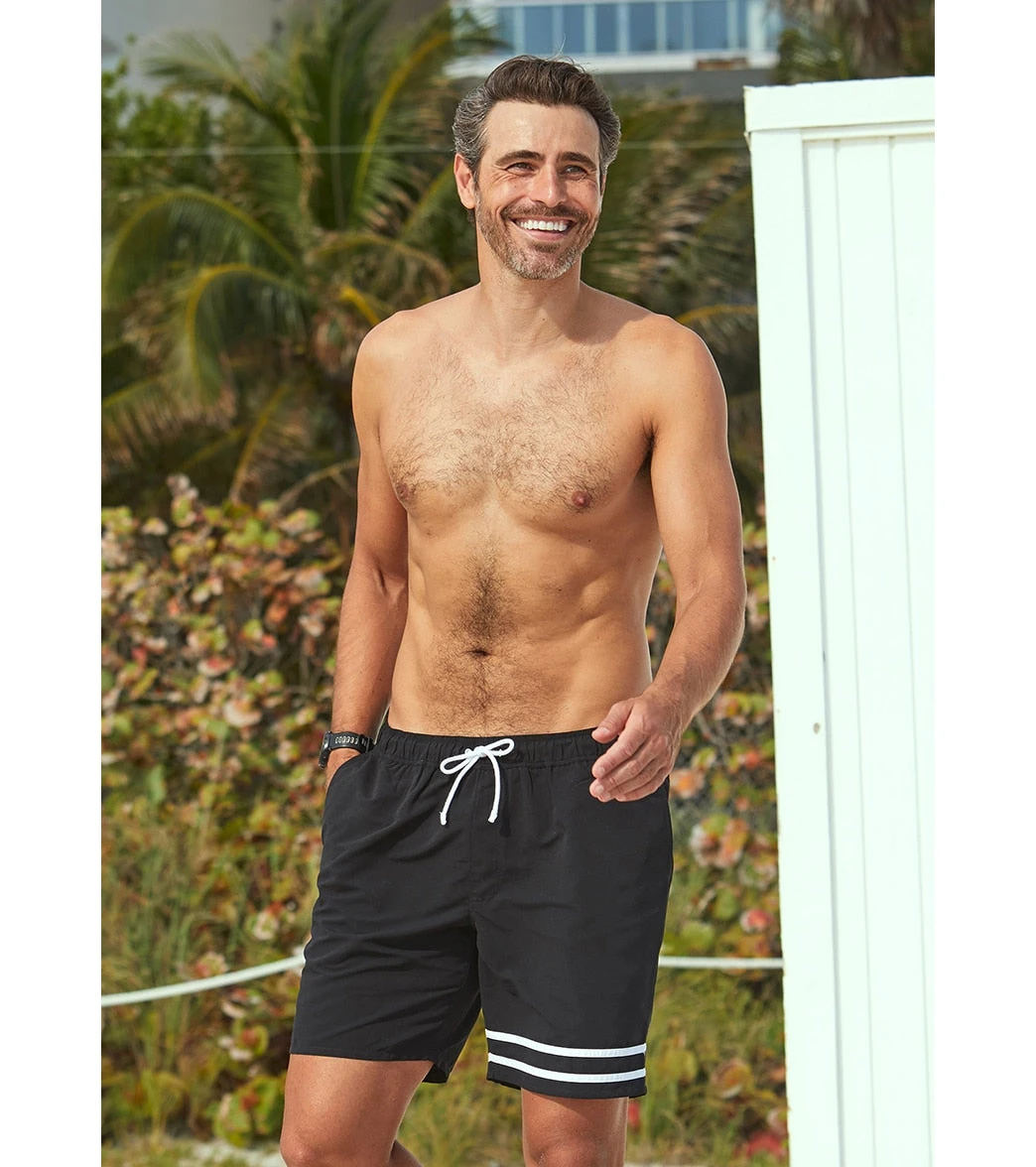 Men's Solid Swim Trunk - Image 4