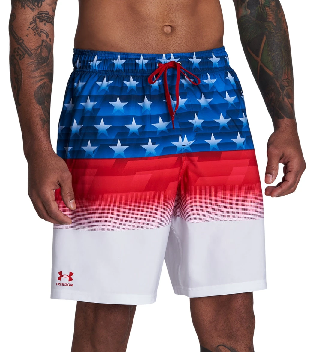 Under Armour Men's 20" Americana Swim Trunks