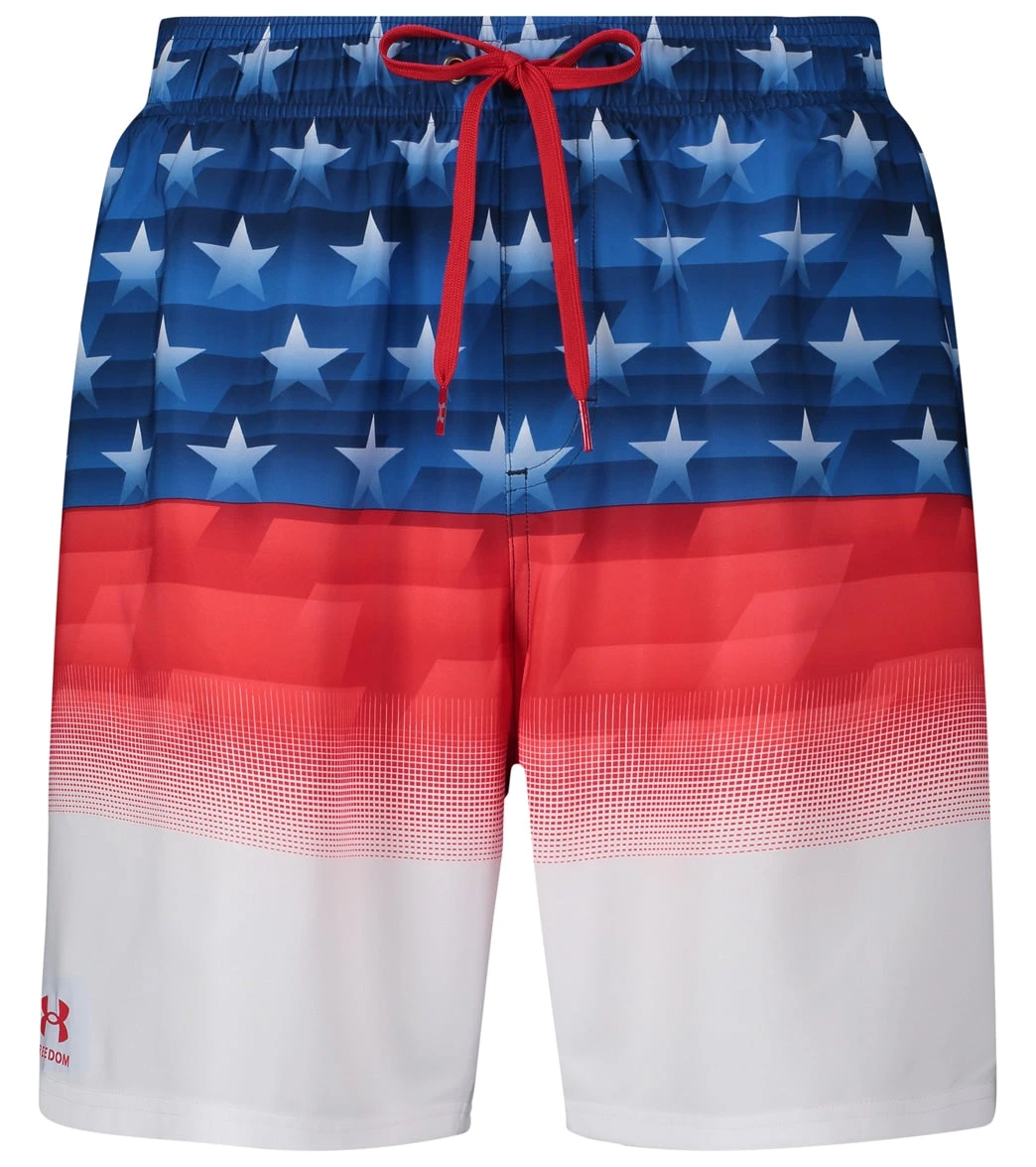 Under Armour Men's 20" Americana Swim Trunks - Image 4