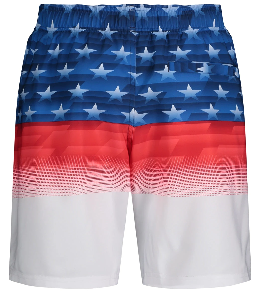 Under Armour Men's 20" Americana Swim Trunks - Image 5