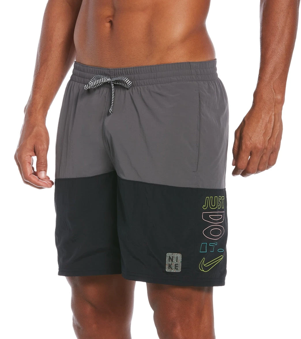 Nike Men's JDI Stack Icon 18" Swim Trunks