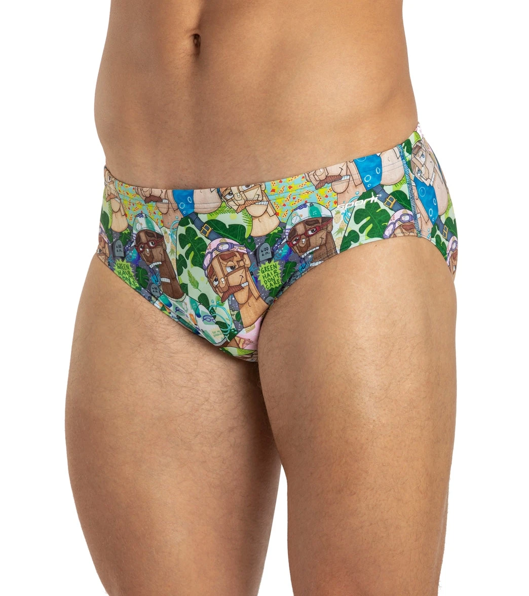 Sporti X Mat Chavez Limited Edition Chlorine Machines Brief Swimsuit - Image 9