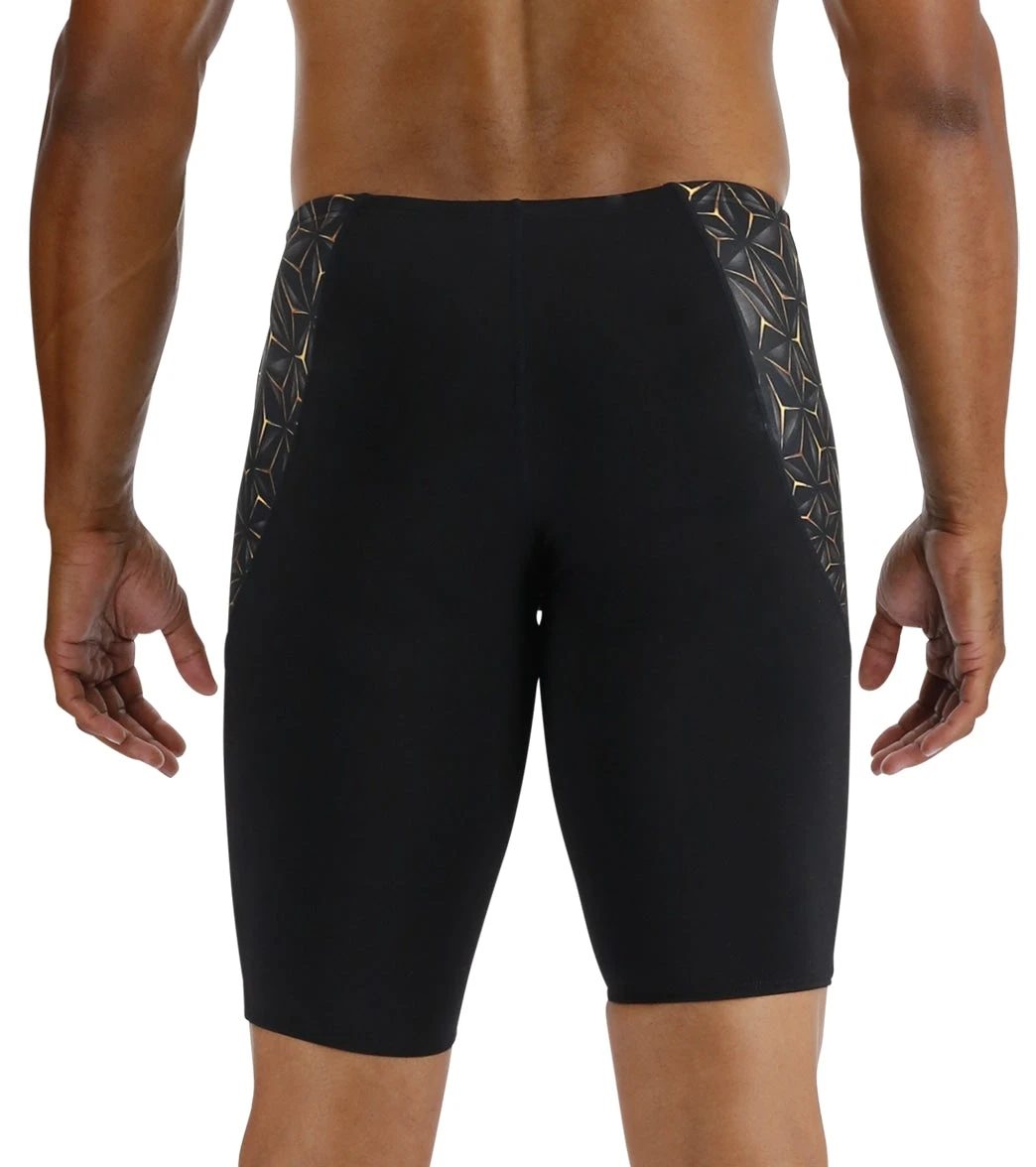 TYR Men's Obsidian Curve Splice Jammer Swimsuit - Image 3