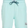 Men's Solid Contrast Swim Trunks