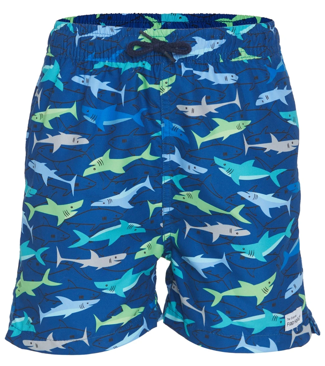 Boys' Sharky Wesley UPF 50+ Swim Trunks (Baby, Toddler, Little Kid)