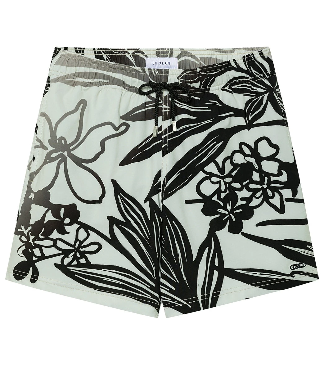 Men's Raven Stretch Swim Trunks