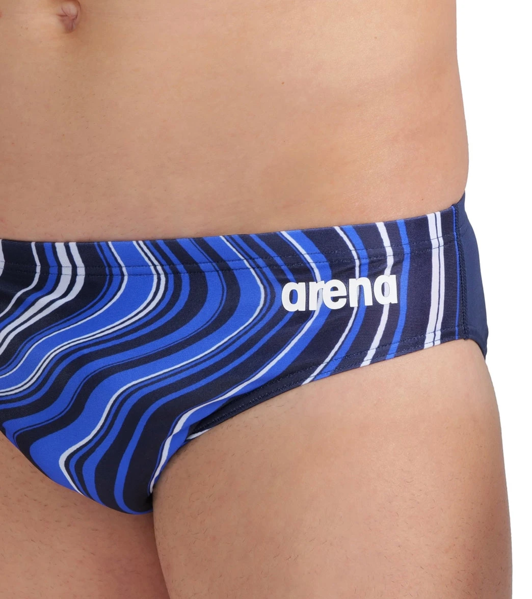 Arena Men's Marbled Brief Swimsuit - Image 4