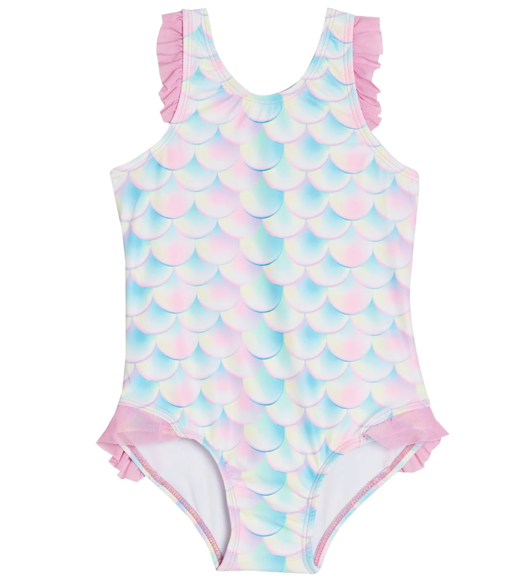 Girls' Bubbly Mermaid One Piece Swimsuit (Baby, Toddler)