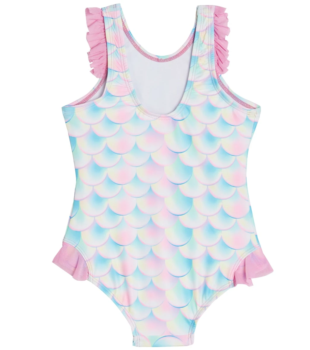 Girls' Bubbly Mermaid One Piece Swimsuit (Baby, Toddler) - Image 2