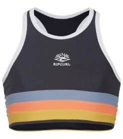 Rip Curl Girls' Melting Waves Crop Bikini Top (Big Kid)