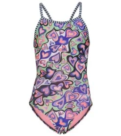 Girls' Printed One Piece Swimsuit (Big Kid)